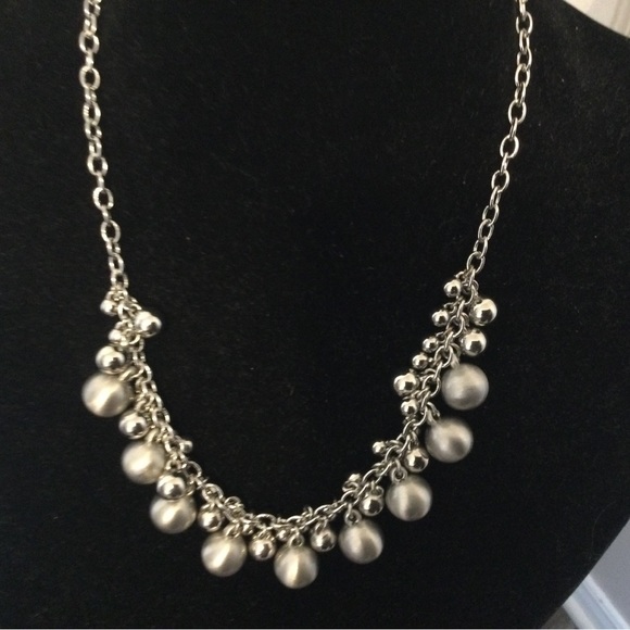 Lia Sophia 19 inch Silver Necklace - Picture 2 of 5